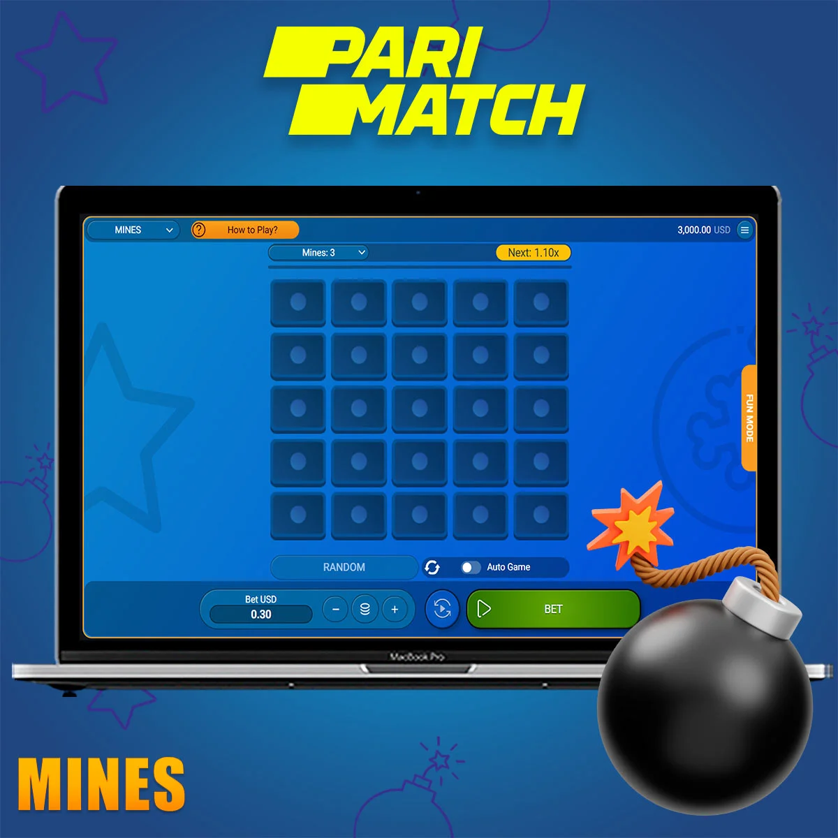 Parimatch Mines: Play casino and unlock amazing bonuses up to INR 105,000